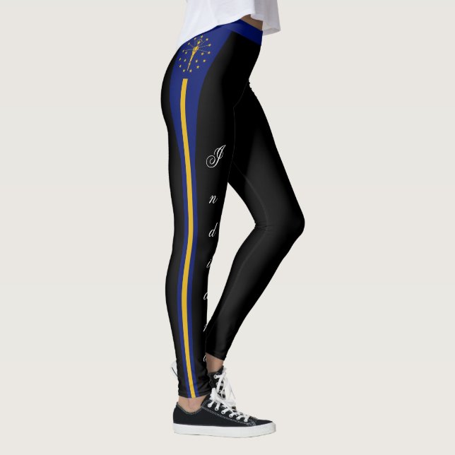 Indiana mode-balkar, Indiana Flagga/sport Leggings (Höger)