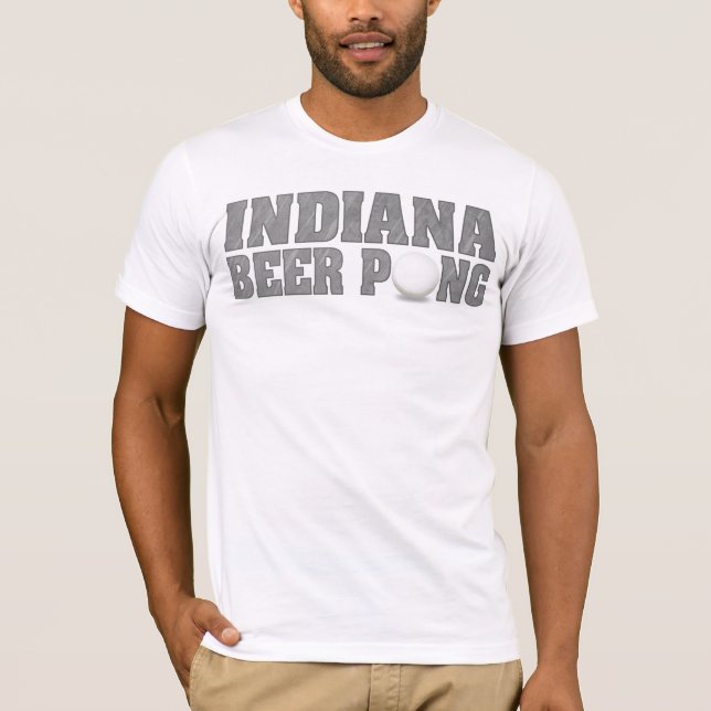 Indiana ölPong T-tröja Tröja (Framsida)
