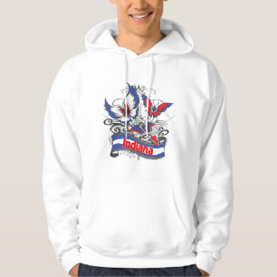Indiana patriotismfjäril sweatshirt