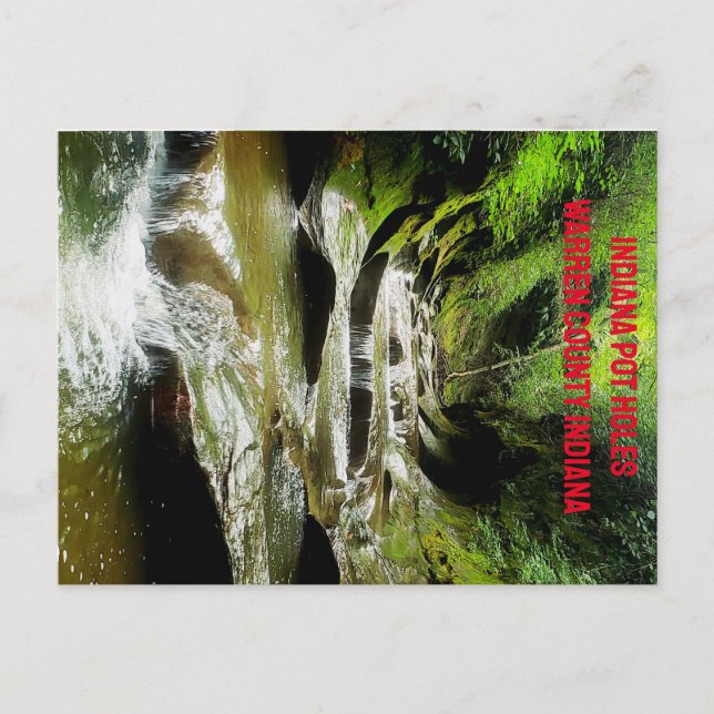 Indiana Pot Hål Vykort (Framsida)