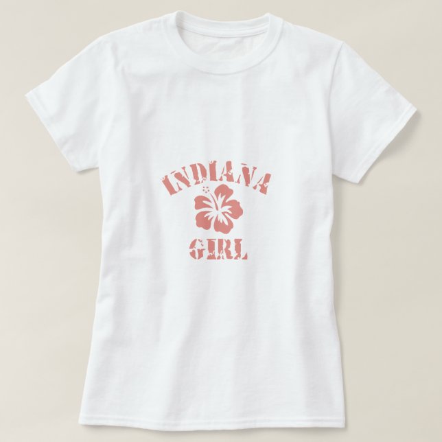 Indiana Rosa Girl T-shirt (Design framsida)