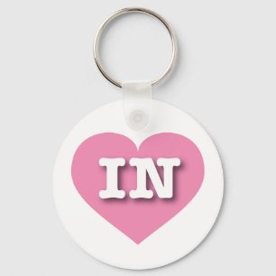 Indiana Rosa Heart - I kärlek IN Nyckelring