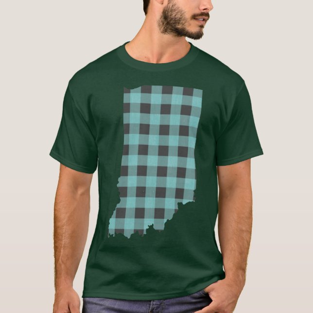 Indiana-ruta i mint t shirt (Framsida)
