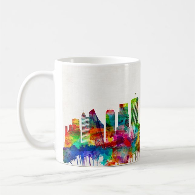 Indiana Skyline Kaffemugg (Vänster)