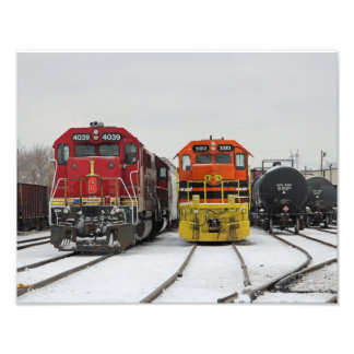 Indiana Southern Railroad Skriv ut Fototryck