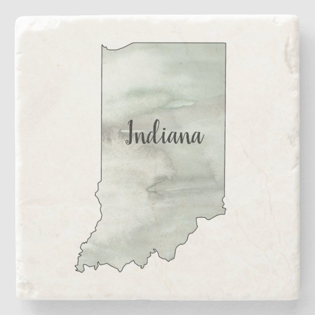 Indiana State Illustration Stenunderlägg (Framsidan)