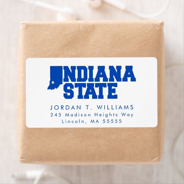 Indiana State Logotyp Fraktsedel (Insitu)
