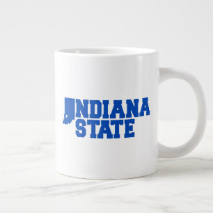 Indiana State Logotyp Jumbo Mugg
