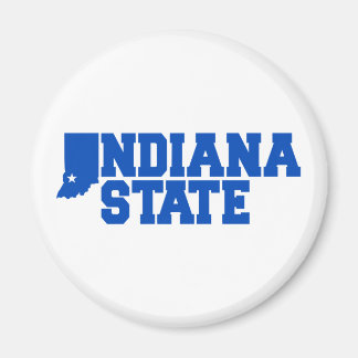 Indiana State Logotyp Magnet