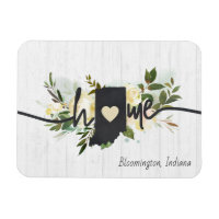 Indiana State-Personlig din hemstad Rustic
