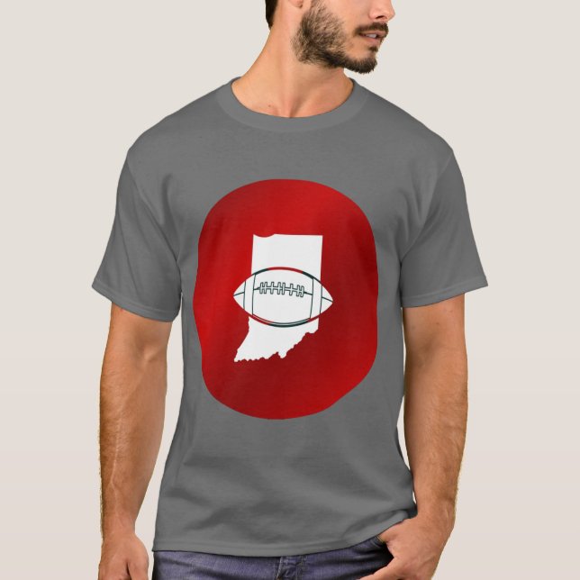 Indiana State stolthet Design T Shirt (Framsida)