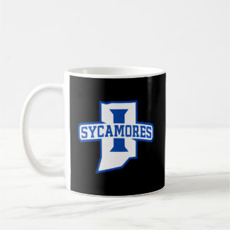 Indiana State Sycamores Lämnat chestikon Kaffemugg
