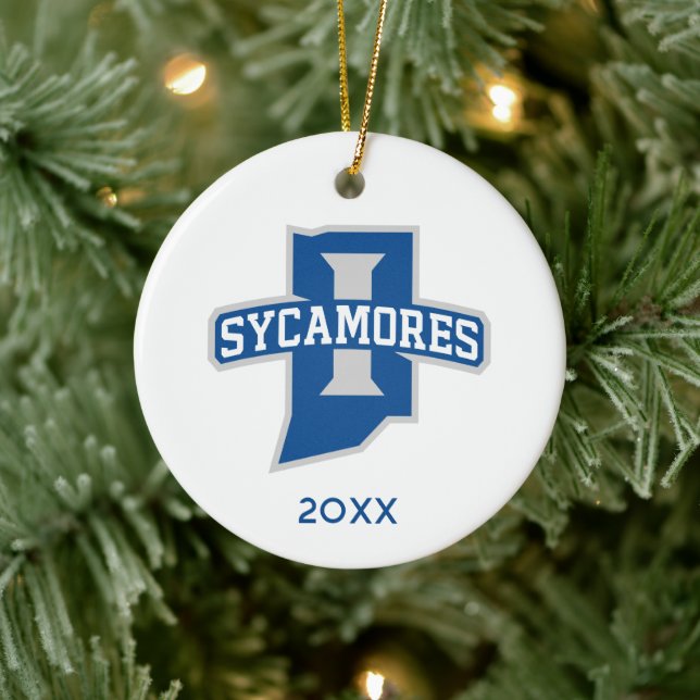 Indiana State University-helgdag Julgransprydnad Keramik (Träd)