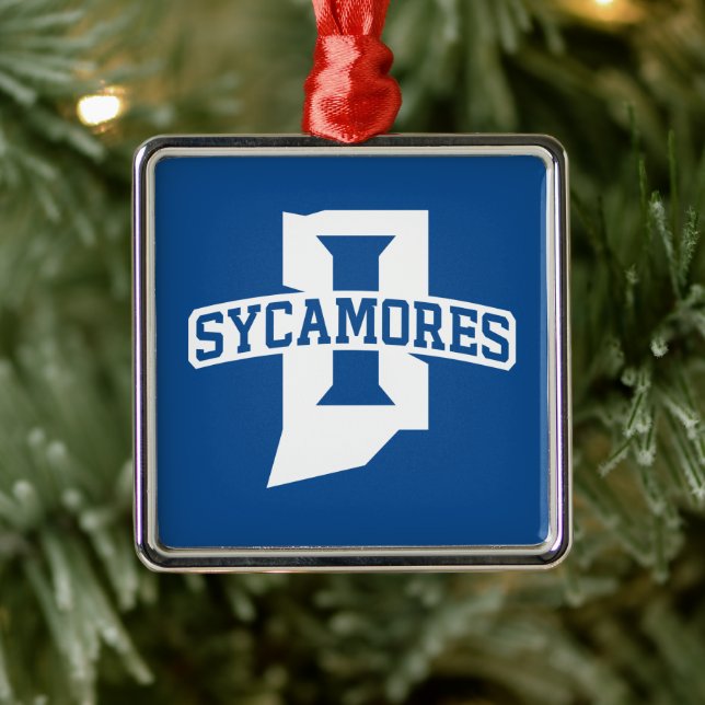 Indiana State University-helgdag Julgransprydnad Metall (Träd)