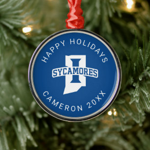 Indiana State University-helgdag Julgransprydnad Metall