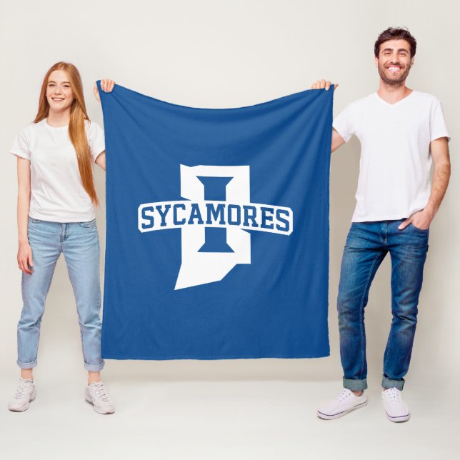 Indiana State University Sycamores Fleecefilt (På plats)
