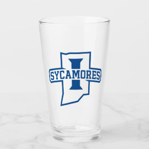 Indiana State University Sycamores Glaskopp