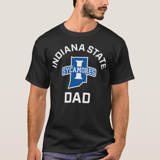 Indiana State University Sycamores välvda T Shirt (Framsida)