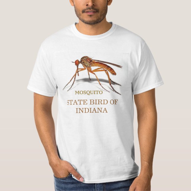 INDIANA STATLIG FÅGEL: MYGGAN TRÖJA (Framsida)