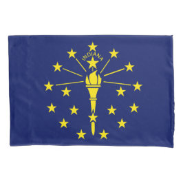 Indiana Statlig flagga Print Patriotc