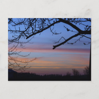 Indiana Sunset Vykort