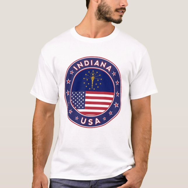 Indiana T Shirt (Framsida)