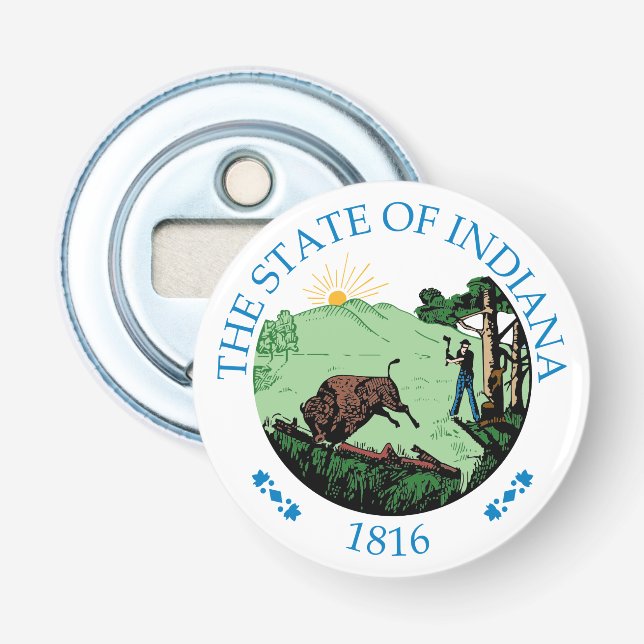 Indiana-tecken Flasköppnare (Framsidan)
