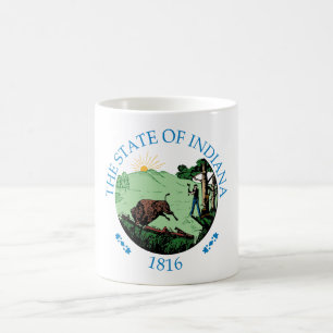 Indiana-tecken Kaffemugg