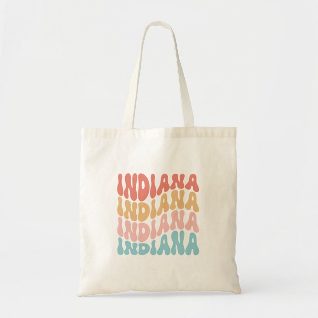 Indiana Tote Bag Tygkasse (Framsidan)