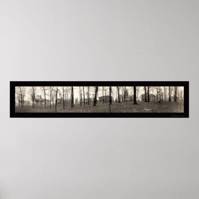 Indiana Universiteten Photo 1913 Poster (Framsidan)