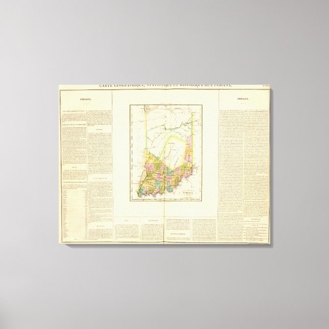 Indiana US Canvastryck (Framsida)