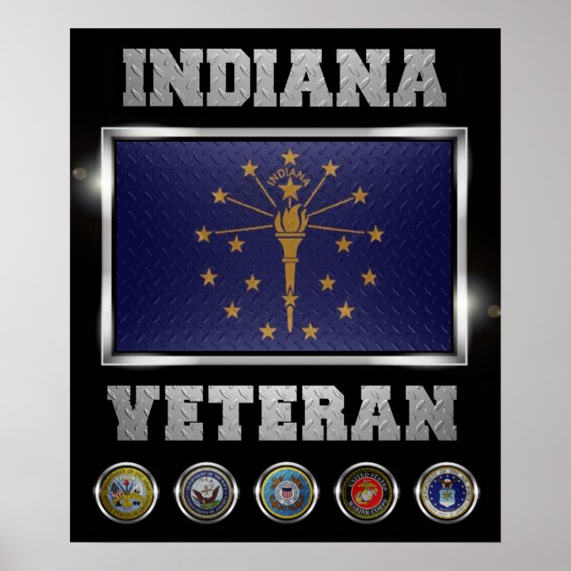 Indiana Veteran poster (Framsidan)