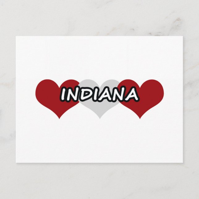 Indiana Vykort (Framsida)