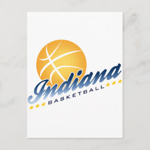 Indianapolis Basketball Vykort