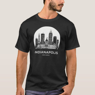 Indianapolis City Indiana T Shirt