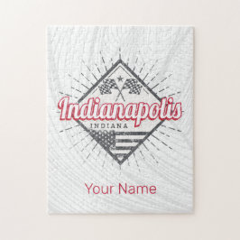 Indianapolis City Indiana United Stater USA Pussel