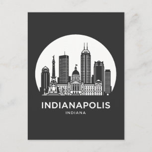 Indianapolis City Indiana Vykort