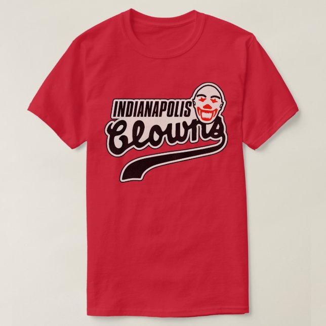 Indianapolis Clowns Baseball Team T Shirt (Design framsida)