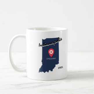Indianapolis coffee mug kaffemugg