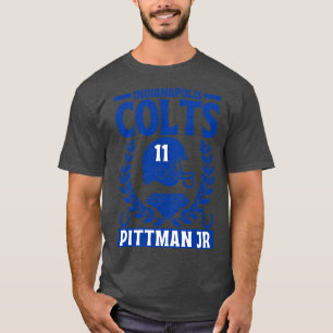 Indianapolis Colts Pittman Jr 11 American T Shirt