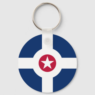 Indianapolis Flagga Nyckelring