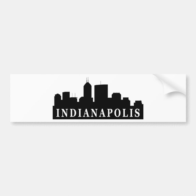 Indianapolis horisont bildekal (Framsidan)