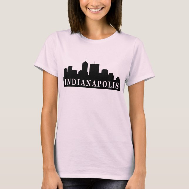 Indianapolis horisont tee shirt (Framsida)