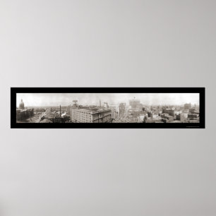 Indianapolis I fotoet 1914 Poster