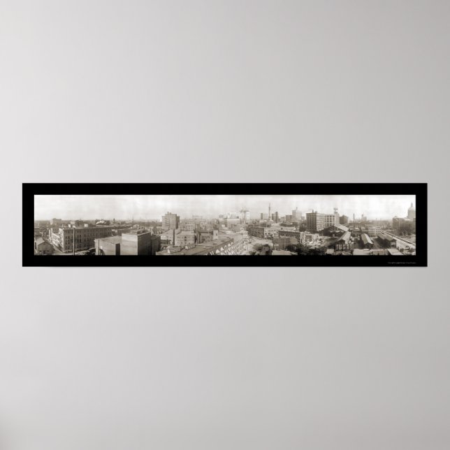 Indianapolis, IN Photo 1914 Poster (Framsidan)