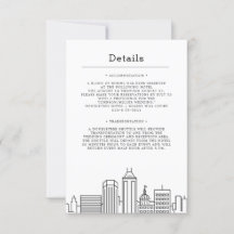 Indianapolis, Indiana Bröllop | Gästuppgifter