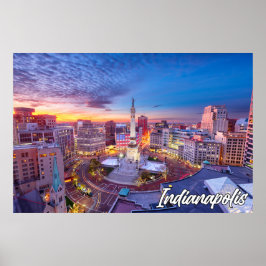 Indianapolis, Indiana, Förenade Stater Poster