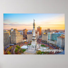 Indianapolis, Indiana, Förenade Stater Poster