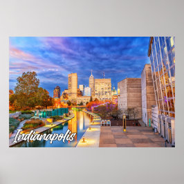 Indianapolis, Indiana, Förenade Stater Poster