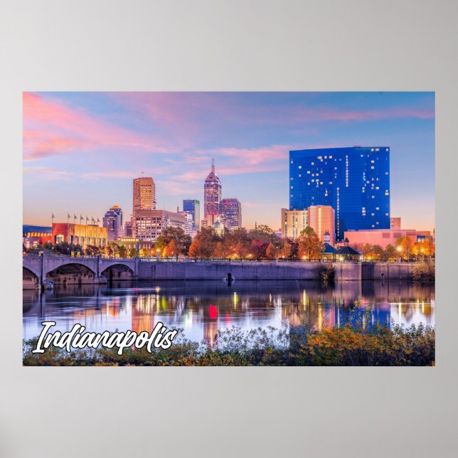Indianapolis, Indiana, Förenade Stater Poster (Framsidan)